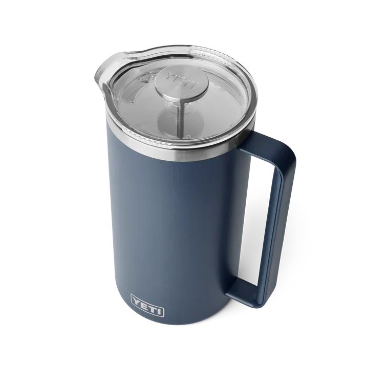 Yeti French Press With Lid - Navy